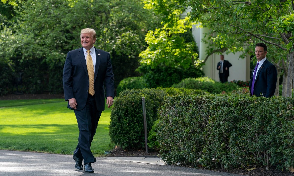Healing Divide, Trump Plants Garden of National Heroes