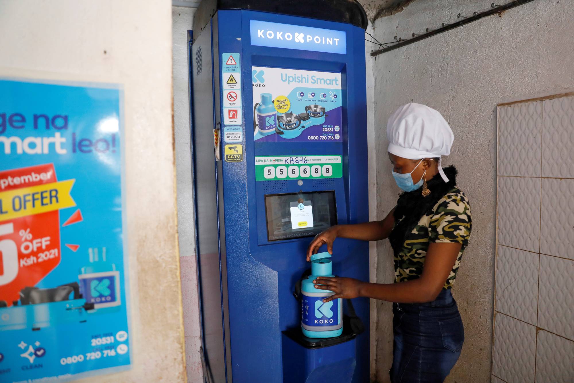Green Fuel Dispensed by ATMs Revolutionizes Cooking in Kenya