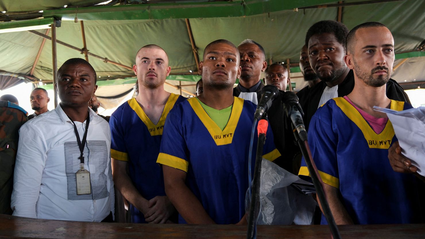 US and British citizens among 37 condemned to death in DR Congo coup trial as ties between West and Africa unravel.